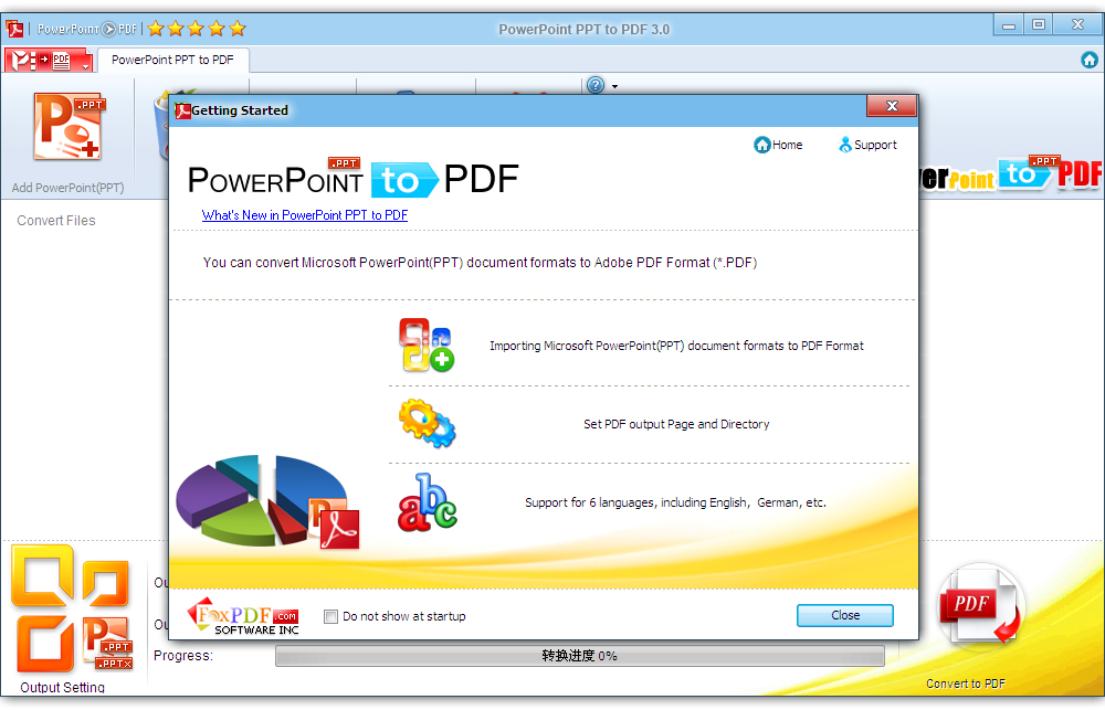 PowerPoint PPT to PDF 3.0