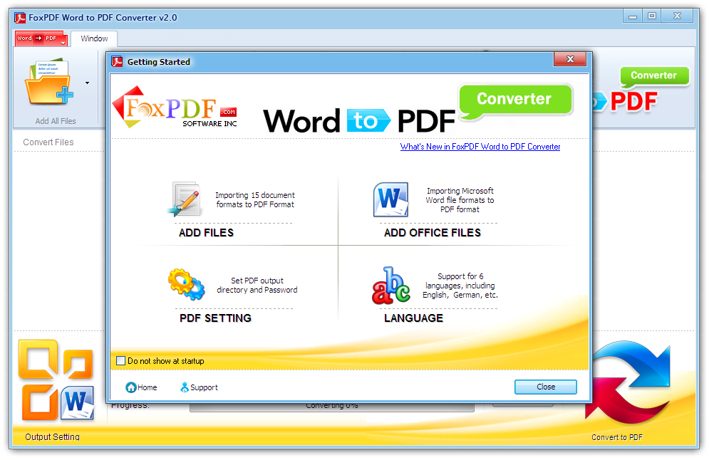 Foxpdf Word To Pdf Converter Word To Pdf Converter Convert Word To