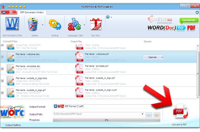 How To Covert Word Doc To Pdf